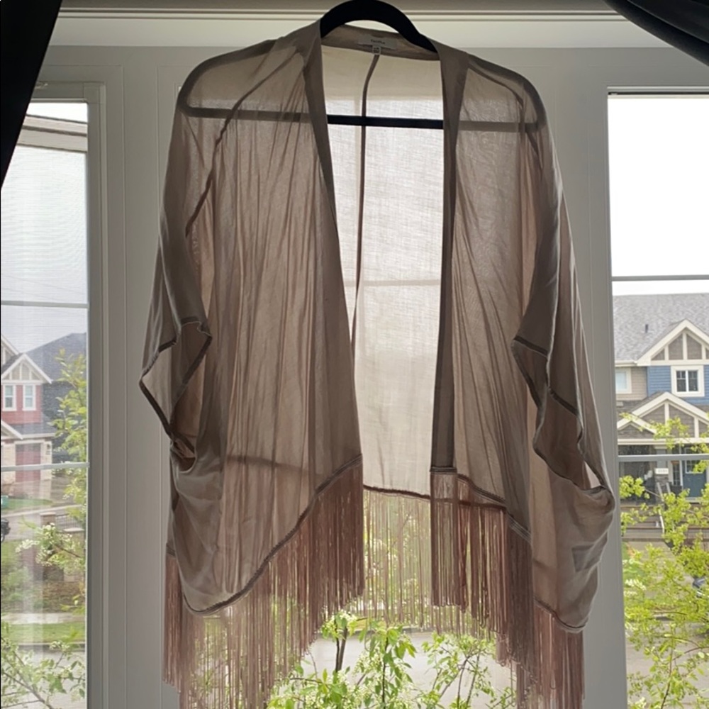 Talula Tallis Fringe Kimono